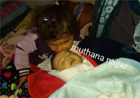 مرگ نوزادان در غزه به دلیل سرمای شدید