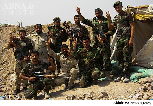 نبرد تیپ حضرت علی‌اکبر(ع) با داعش +تصاویر
