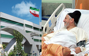 صانعی در بیمارستان بنیاد شهید بستری شد!