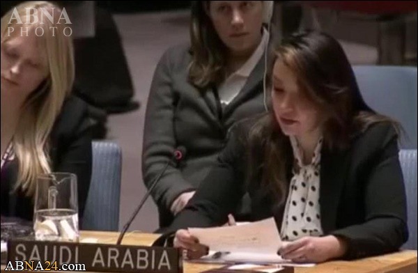 نماینده بی‌حجاب عربستان در سازمان ملل+عکس