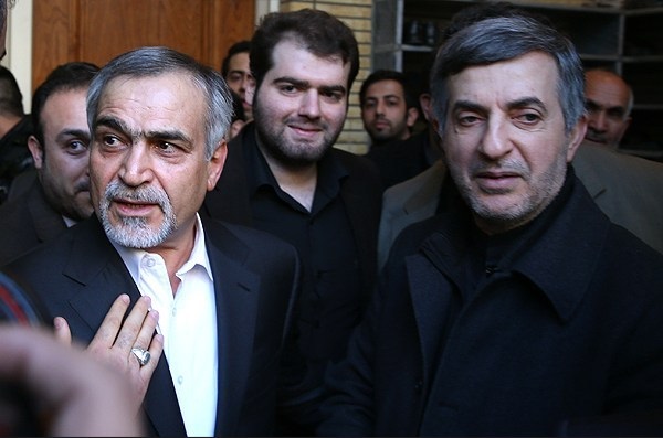 مراسم ختم والده محمود احمدی‌نژاد  برگزار شد.