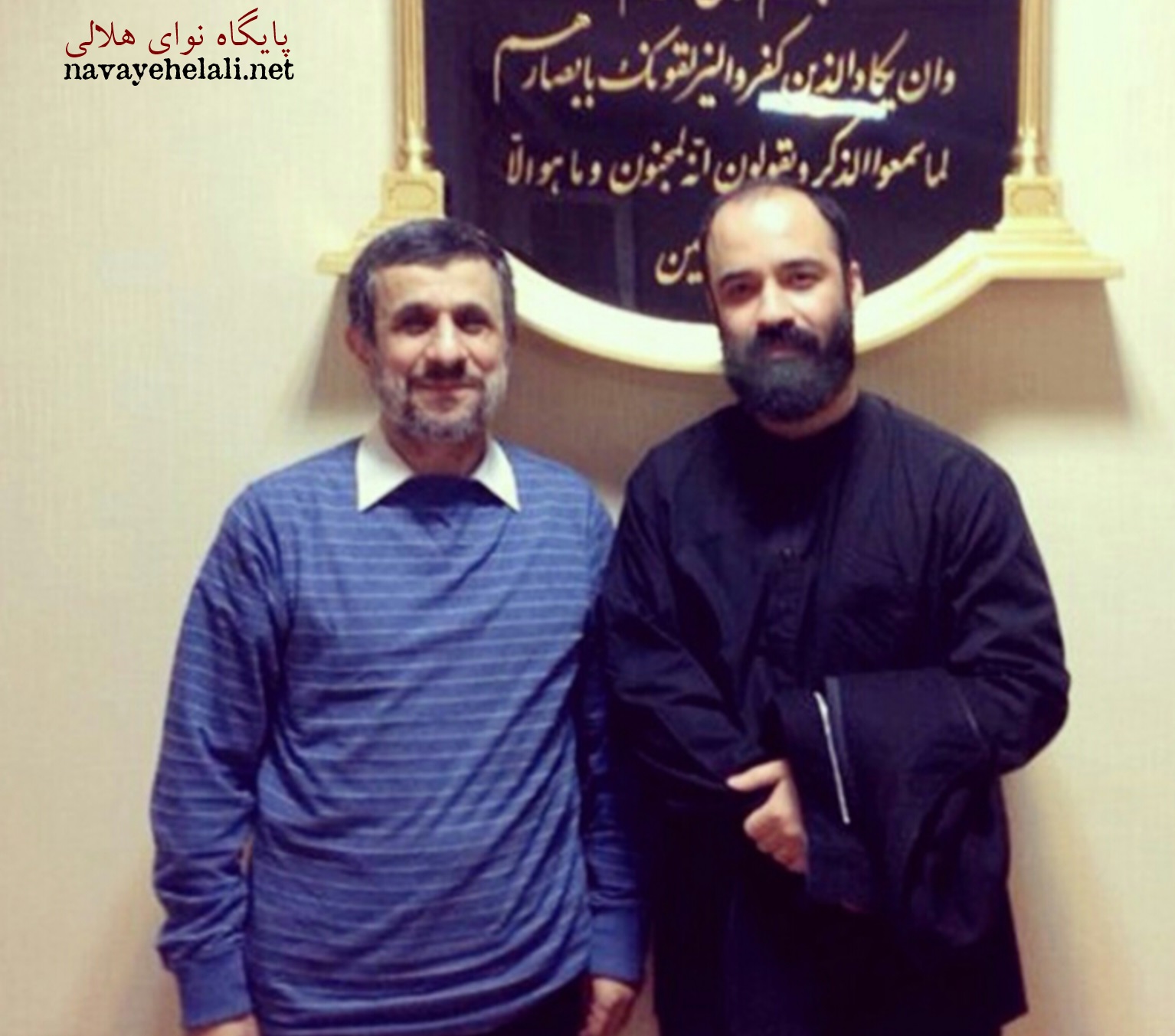 محمود احمدی‌نژاد و عبدالرضا هلالی +عکس