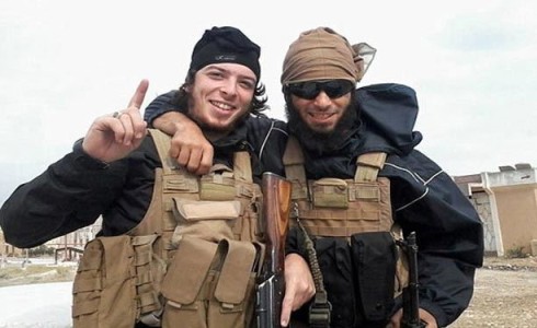 خالکوبی عجیب یک سرکرده داعش +عکس