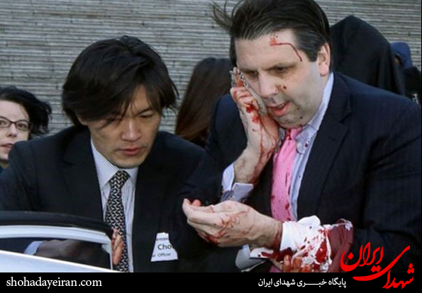 تصاویر / حمله به سفیر آمریکا در سئول