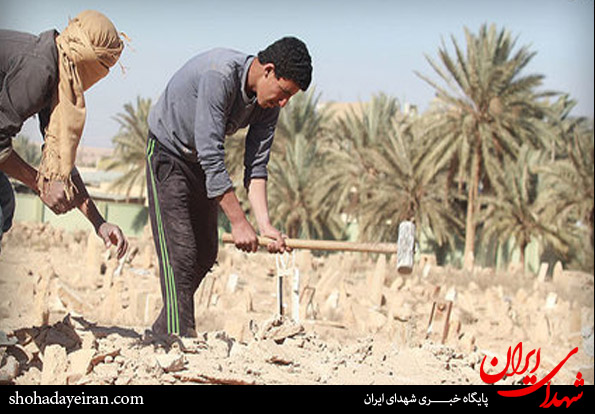 عکس/ تخریب قبرستان مسلمانان توسط داعش