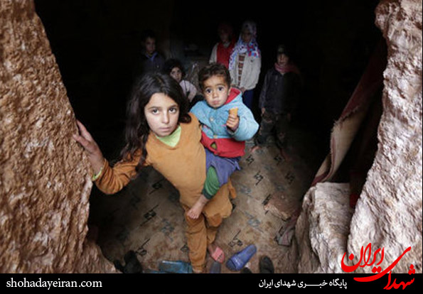 عکس/ پناهگاه‌های زیرزمینی در سوریه