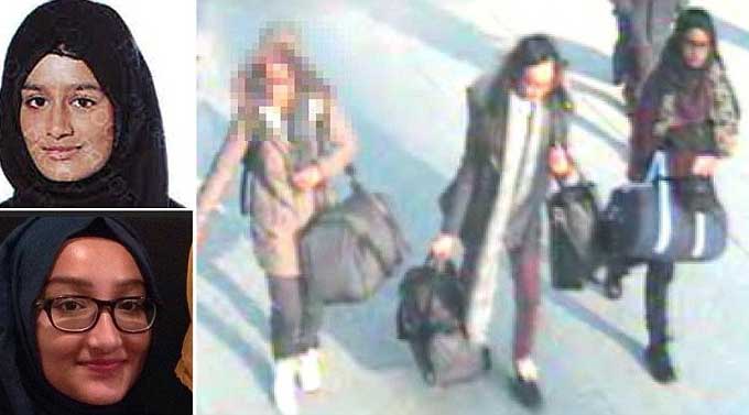 پیوستن 3 دختر دانش‌آموز انگلیسی به داعش+عکس