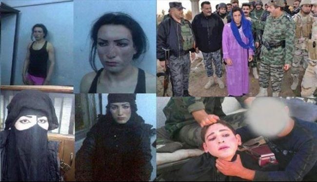 17 داعشی با لباس زنانه به دام افتادند +عکس