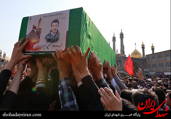 تصاویر/ تشییع دو شهید مدافع حرم در قم