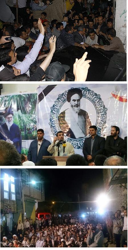 احمدی نژاد: تا آخر در خدمت انقلاب و ارزشها باقی می مانم
