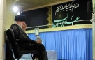 مراسم سوگواری مولای متقیان امام علی(ع) در حضور امام خامنه ای