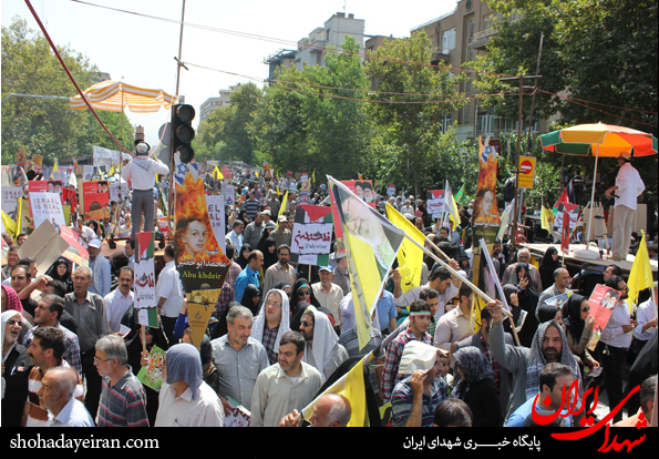 تصاویر/ حضور پر شور مردم در راهپیمایی روز قدس