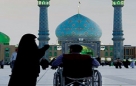 مناسب سازی مسجد جمکران برای جانبازان