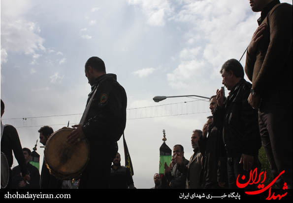 تصاویر/ حرکت دسته های عزاداری شهرداری منطقه 16