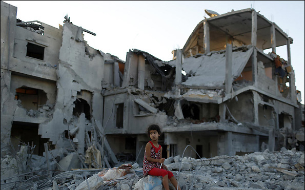 تصاویر/ ویرانه های غزه