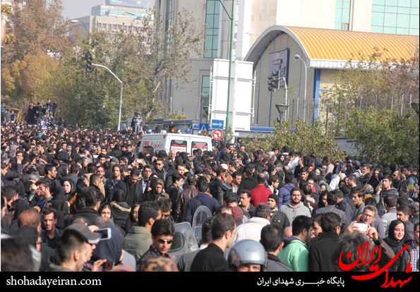 تصاویر/ حاشیه های تشییع مرتضی پاشایی