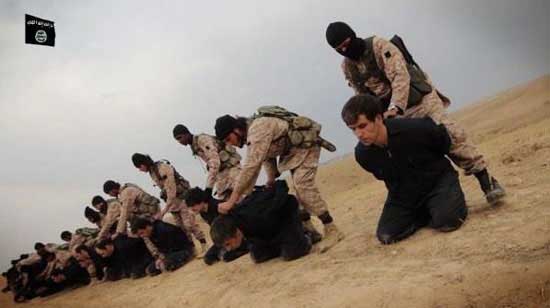 داعش سر چند سرباز سوریه را برید‬ + عکسر!