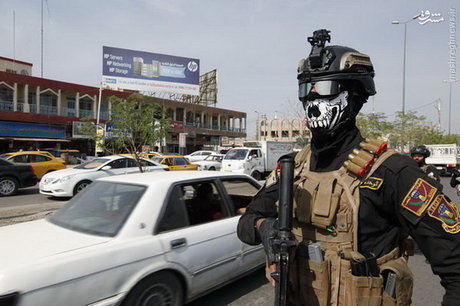 چهره عجیب نیروی ویژه عراقی+عکس
