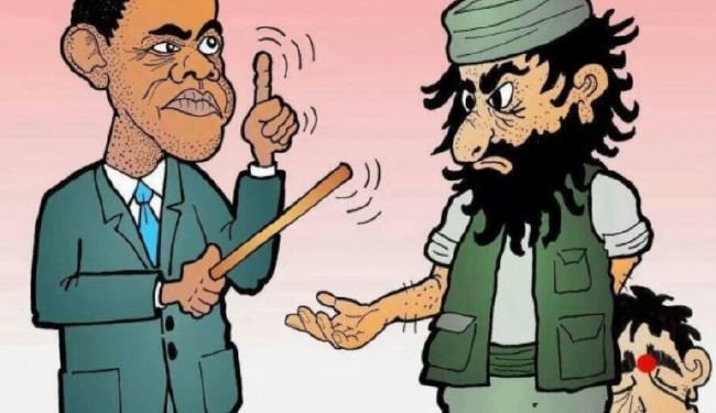 وقتي اوباما با يك داعشي روبه‌رو مي‌شود!