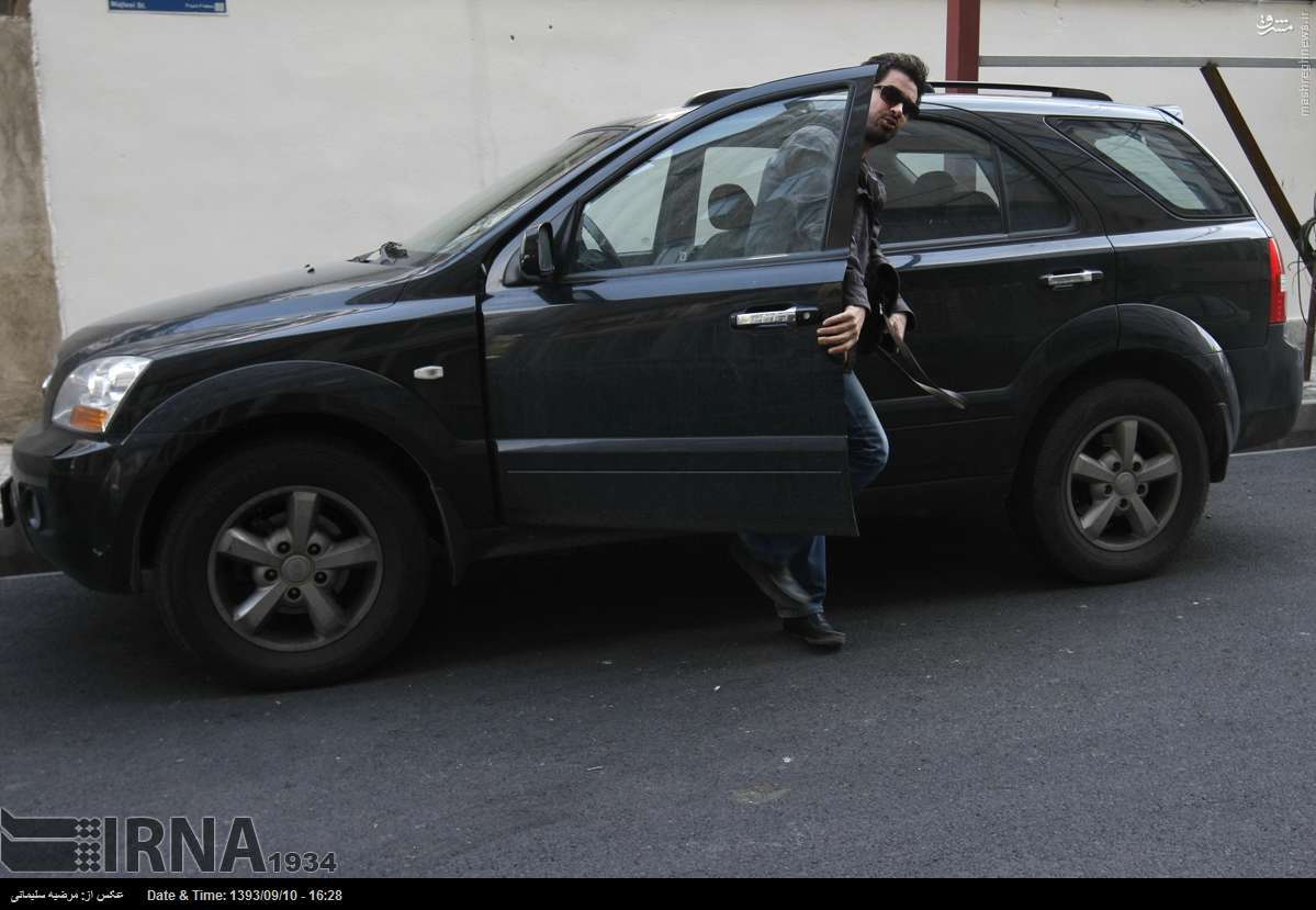 خودروی شهاب حسینی/عکس