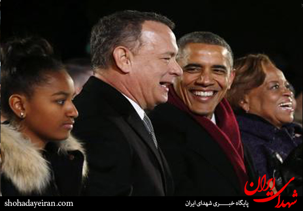 عکس/خوشگذرانی اوباما در هیاهوی اعتراضات