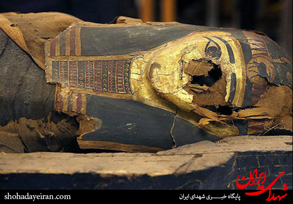 تصاویر/باز کردن تابوت مومیایی2500 ساله مصر