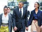 باراک اوباما نگران سرنوشت آینده دخترانش!+عکس