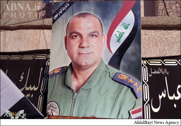 شهادت یک خلبان عراقی در سامراء + عکس