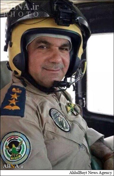 شهادت یک خلبان عراقی در سامراء + عکس