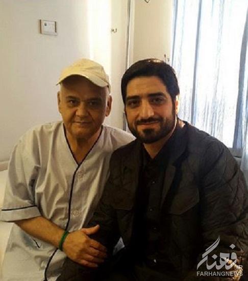 مداح معروف ازاکبر عبدی در بیمارستان عیاد کرد+کرد