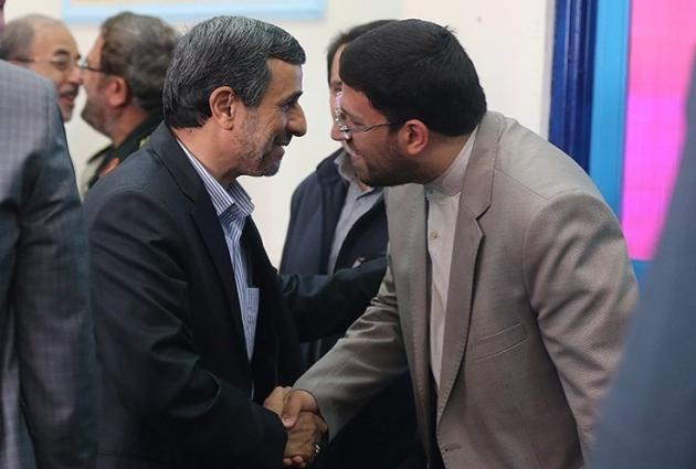 احمدی‌نژاد در مراسم شهید صیاد شیرازی +تصاویر