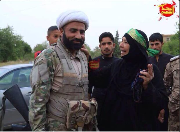 یک مادر عراقی جان پنج  سرباز را نجات داد +عکس