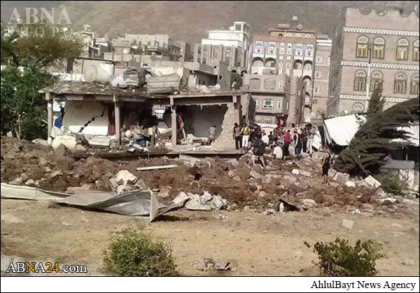 شهادت دلخراش اعضای یک خانواده در یمن +تصاویر