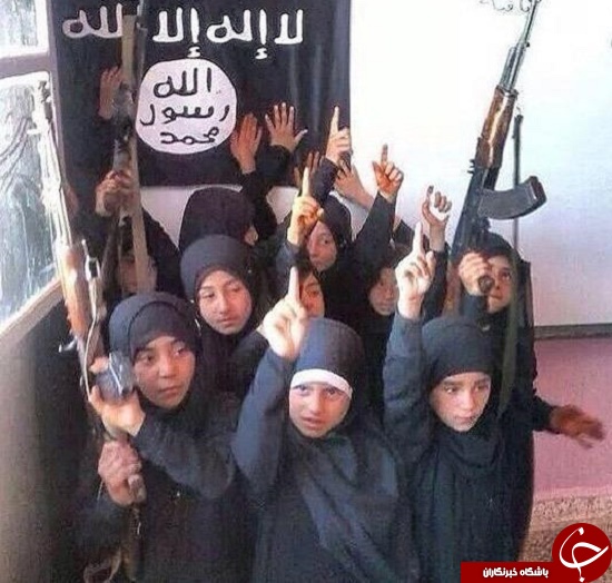 عکس/ مدرسه دخترانه گروه داعش