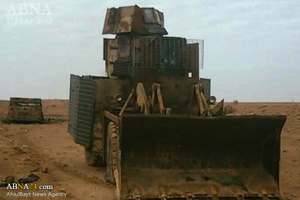 بولدوزر؛ سلاح جدید داعش! + عکس