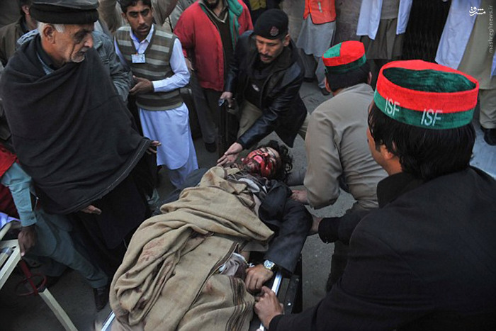 تصاویر/حمله خونین طالبان به دانشگاه پاکستانی