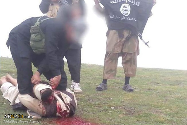 اعدام فجیع مردان افغان به دست داعش + تصاویر