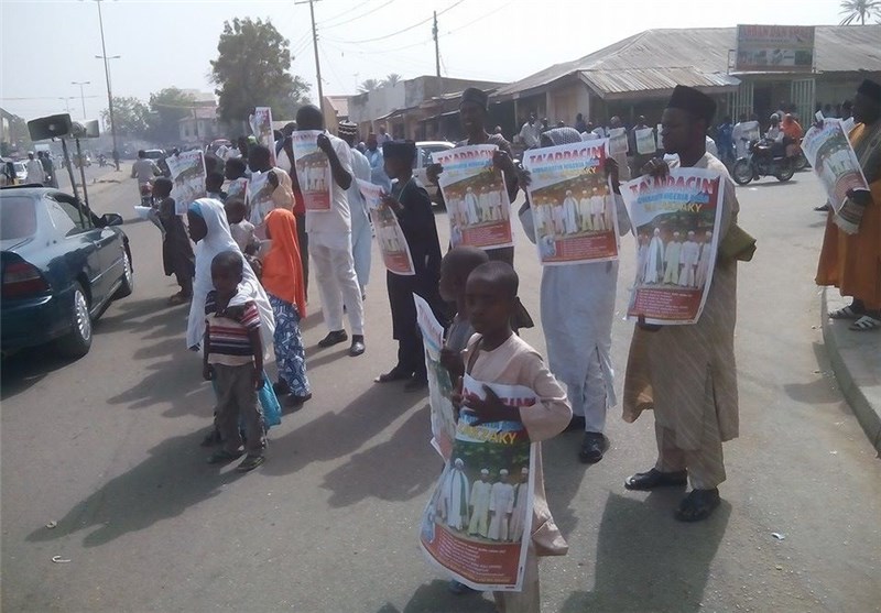تظاهرات مردم نیجریه برای آزادی شیخ زکزاکی
