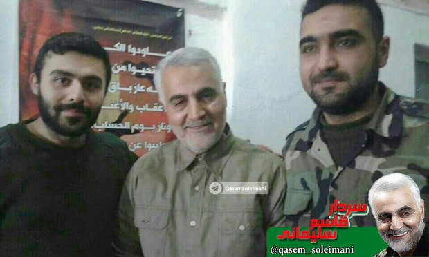 جدیدترین تصویر سردار سلیمانی در سوریه