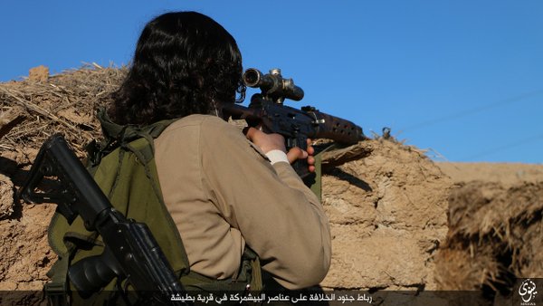 تک‌تیراندازان داعش در شبکه‌های اجتماعی+عکس