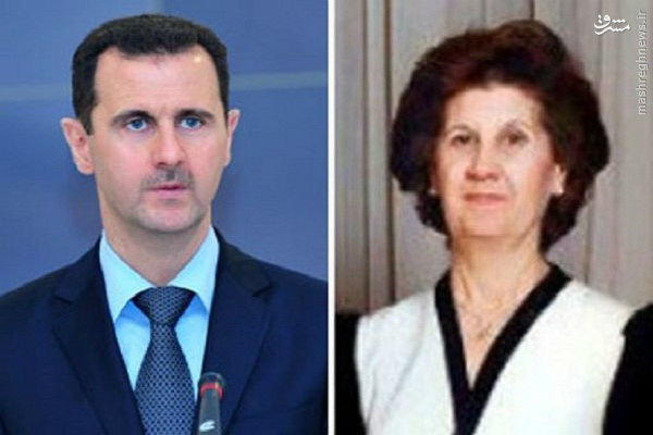 مادر بشار اسد درگذشت +عکس