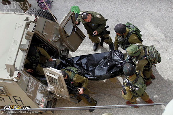 شهادت دختر جوان فلسطینی به ضرب گلوله+عکس