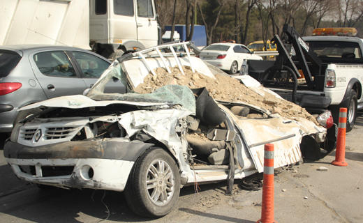 تصادف مرگبار خودرو ال 90 در ر اصفهان
