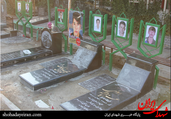 دفن غریبانه شهدای افغانی در بهشت زهرا(س)
