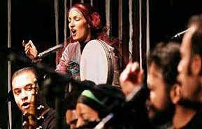 تک خوانی زنان در سینما بهمن سنندج