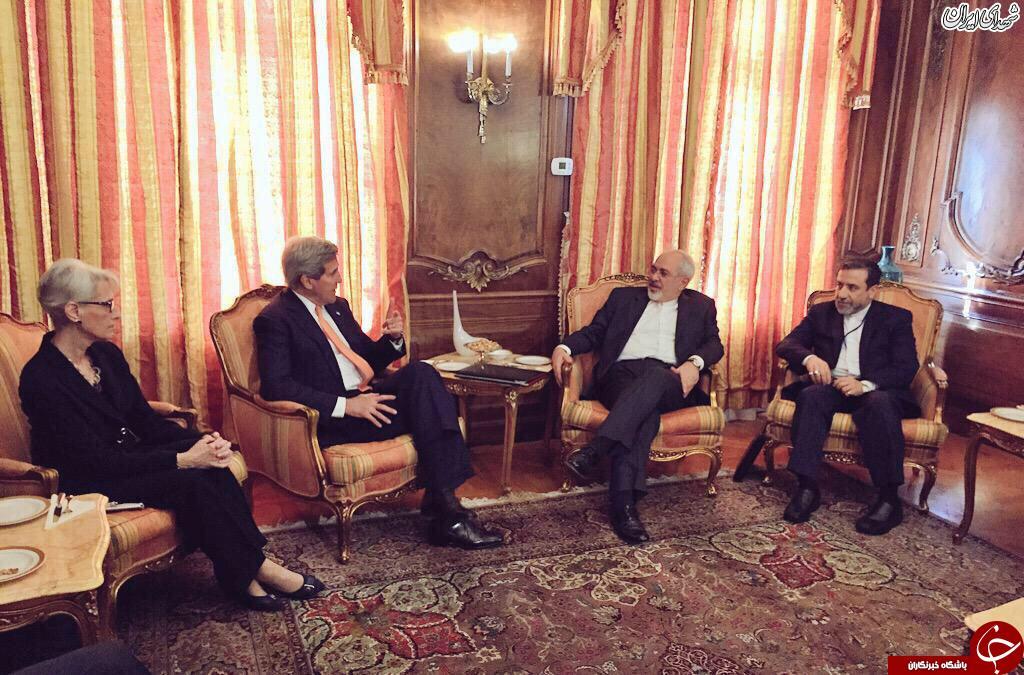 مذاکرات هسته‌ای روی فرش ایرانی +عکس