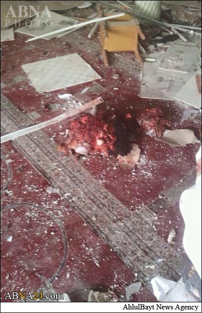 انفجار انتحاری در منطقه شیعه نشین عربستان + تصاویر