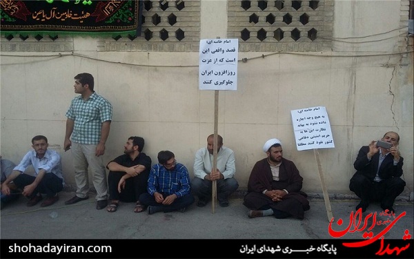 سنگ تمام تهرانی ها برای کاروان شهدا/ شعار مرگ بر امریکا زمزمه تشییع کنندگان