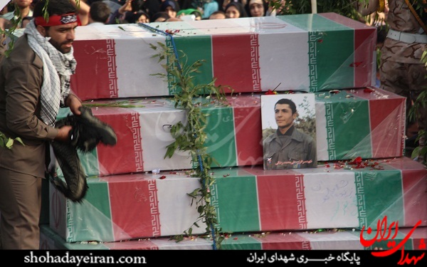 عکس/ تشییع باشکوه کاروان شهدا در تهران