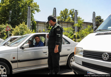 تصاویر/ تذکر پلیس به روزه‌خواران تهرانی